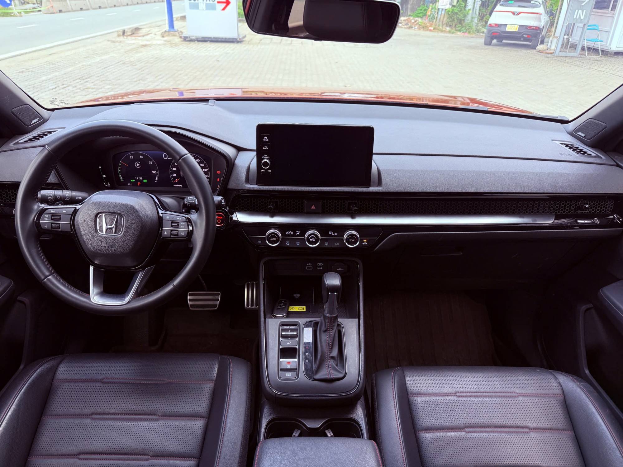 Honda CRV Hybird lướt màu đỏ